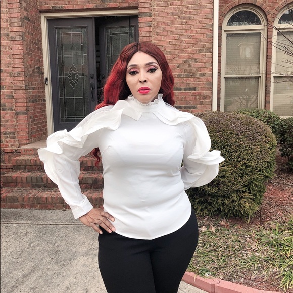 Why Ruffle Blouse - Picture 3 of 4